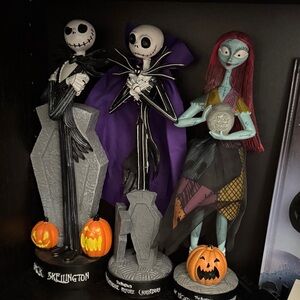 Nightmare Before Christmas Figurine Set of 3